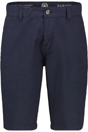 Lerros Chinoshorts Chino-Bermuda mit Leinenanteil