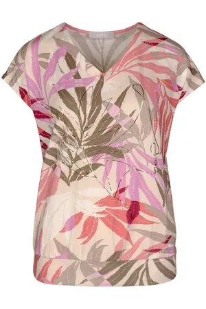Bianca Print-Shirt JULIE mit coolem Allover-Dessin und Metallic Effekt - Verkäufer: