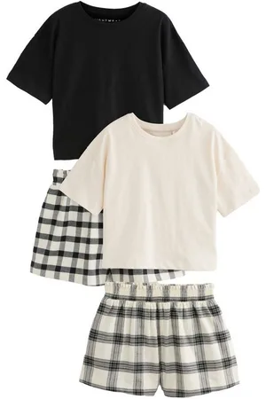 Next Pyjama Karierte Pyjamas aus Webstoff im 2er-Pack (4 tlg) - Verkäufer: Germany GmbH