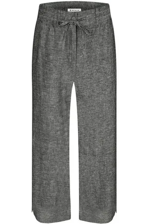 Bicalla Culotte Trousers Linen - 06/black-mel. (1-tlg) - Verkäufer: SENSCOIN GmbH