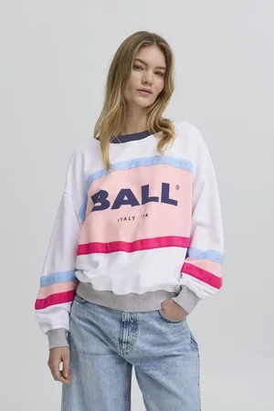 Ball Rundhalspullover BALUCA SWEAT modisches Sweatshirt mit Logo-Print - Verkäufer: meinemarkenmode
