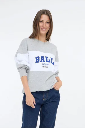 Ball Rundhalspullover BAMONTANA SWEAT rundhalspullover mit Stickerei - Verkäufer: meinemarkenmode