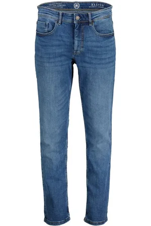 Lerros Relaxhose BAXTER 5-Pocket-Denim, RELAXED FIT, unifarben