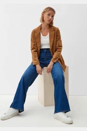 QS by s.Oliver 5-Pocket-Jeans Jeans Suri / Regular Fit / Super High Rise / Wide Leg Waschung - Verkäufer: