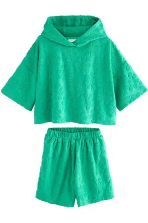 Next Shirt & Shorts Strand-Set aus Frottee mit Hoodie und Shorts (2-tlg) - Verkäufer: Germany GmbH