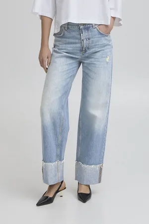 Ball Straight-Jeans BASERAFINA lässige Jeans mit umgekrempelten Beinen - Verkäufer: meinemarkenmode