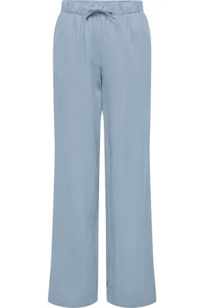 ONLY Leinenhose CARCARO MW LINEN BL PULL-UP PANT TLR