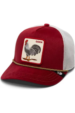 Goorin Bros. Trucker Cap Garnet Rooster Trucker Cap - Jewel Tones (Basecap, Meshcap, Trucker Kappe) - Verkäufer: stuff-style