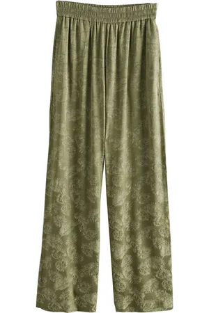 Next Schlupfhose Satin-Jacquardhose mit weitem Beinschnitt (1-tlg) - Verkäufer: Germany GmbH