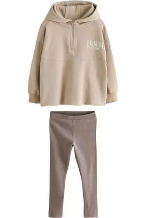 Next Langarmshirt & Leggings Slogan-Hoodie und Leggings im Set (2-tlg) - Verkäufer: Germany GmbH