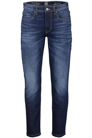 Lerros Relaxhose BAXTER 5-Pocket-Denim im Used-Look, RELAXED FIT
