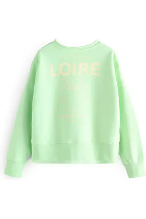 Next Sweater Sweatshirts mit fransigem Saum 100 % Baumwolle (1-tlg) - Verkäufer: Germany GmbH