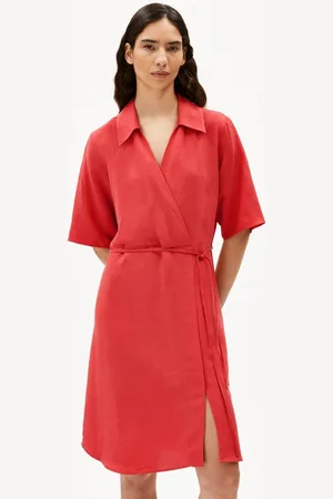 Armedangels Jerseykleid FEMNAAMI LINO Damen Webkleid aus Leinen-Mix Webkleid aus Leinen-Mix - Verkäufer: