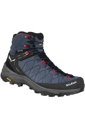 Salewa WS ALP TRAINER 2 MID GTX JAVA BLUE/FLUO CORAL Trekkingschuh - Verkäufer: Supersportler