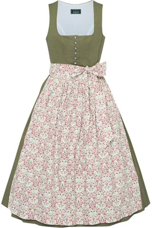 Luis Steindl Dirndl Dirndl Hirsch-Blumen-Muster - Verkäufer: Frankonia