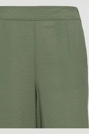 QS by s.Oliver Stoffhose Wide-Leg-Hose im Loose Fit mit Elastikbund - Verkäufer: