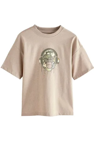 Next T-Shirt Relaxed Fit Kurzarm-T-Shirt mit Grafikprint (1-tlg) - Verkäufer: Germany GmbH