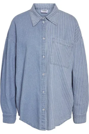 Noisy May Blusentop NMKATRI L/S OVERSIZE STR SHRT BS006 - Verkäufer: Baltz -Wir leben Mode