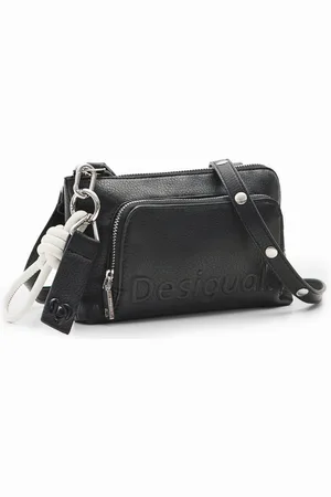 Desigual Umhängetasche Mini Tasche Half Logo 24 Lisa Black (1, 1-tlg., 1) - Verkäufer: TaschenParadies
