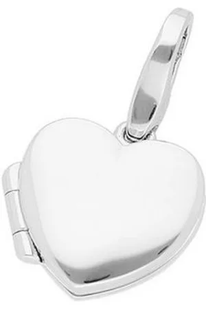 Giorgio Martello Charm Medaillon Medaillon herzförmig, Silber 925