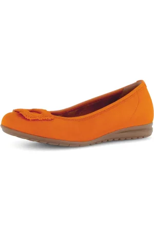 Gabor FLORENZ Ballerina, Bequemschuh, Businesschuh, Elastikeinfass, Komfortweite G (weit)