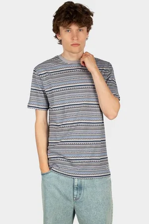 Iriedaily T-Shirt Männer Shirt – Herren Jersey T-Shirt– Shirt bunt Streifen - - Verkäufer: Schneider Fashion Store
