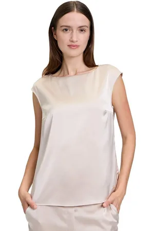 Betty & Co Blusentop Betty & Co Blusentop mit Glanzeffekt