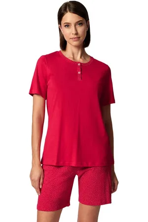 HUBER Pyjama Damen Pyjama kurz Casual at Home (Stück, 1 tlg) - - Verkäufer: Sibrise