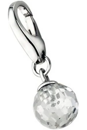 Giorgio Martello Charm Kugel Zirkonia Kugel, Silber 925