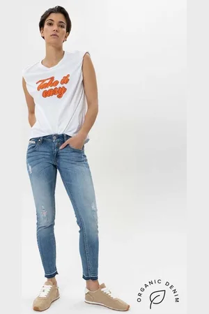 Herrlicher Ankle-Jeans 5320-OD100 Touch Cropped Jeans aus Bio-Baumwolle Cropped Länge - Verkäufer: Gio Milano