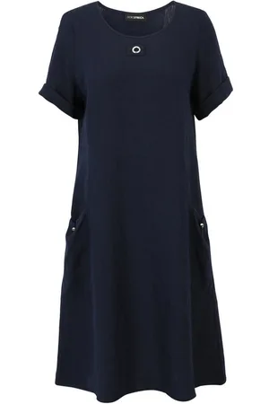 Doris Streich A-Linien-Kleid (1-tlg) aus Leinen mit Halbarm - Verkäufer: GUTEMARKEN