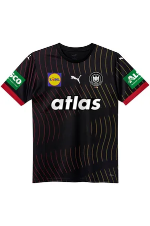 PUMA Kurzarmshirt DHB Away Jersey Jr SS25 wi GREY DAWN HEATHER- WHITE-T - Verkäufer: Sport Seeger