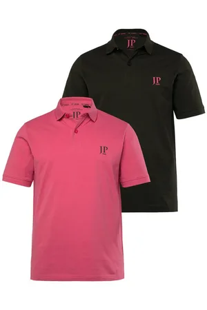 JP 1880 Poloshirt Poloshirts Basic 2er-Pack Piqué gekämmte Baumwolle (2-tlg) - Verkäufer: Popken Fashion Group