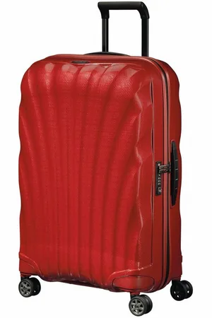 Samsonite Hartschalen-Trolley C-LITE, verschiedene Größen und Farben, 4 Rollen, Reisekoffer Aufgabegepäck Trolley TSA-Zahlenschloss Made in Europe