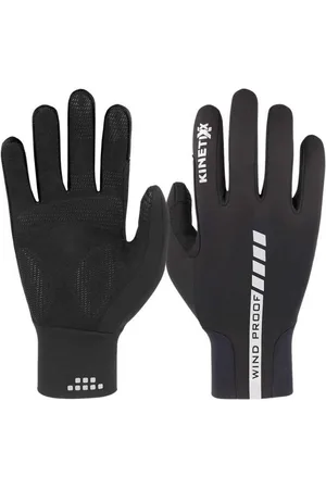 KinetiXx Fahrradhandschuhe Winddichte Winter-Radhandschuhe Leevi, (in oder gelb) Anatomische Passform, Grip, Atmungsaktiv, Kälteschutz, Winddicht - Verkäufer: