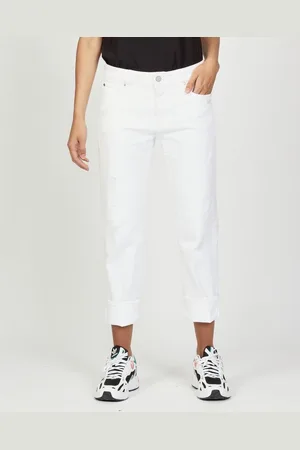Gang Boyfriend-Jeans 94NADIA 5-Pocket Style mit Reißverschluss und Knopf