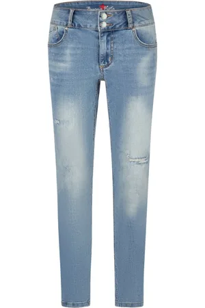 Buena Vista 5-Pocket-Jeans Tummyless cropped stretch denim - Verkäufer: Shop-Lieblingsplatz