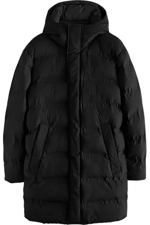 Next Steppjacke Wasserabweisender, langer Puffermantel mit Kapuze (1-St) - Verkäufer: Germany GmbH