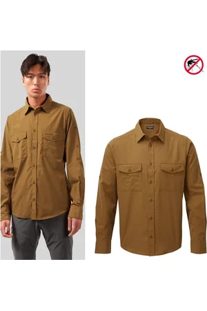 Craghoppers Langarmshirt - Herren KIWI LANGARM-HEMD Nosilife - Reise-,Wanderhemd - Verkäufer: hive outdoor