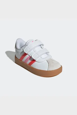 adidas VL COURT 3.0 KIDS Klettschuh inspiriert vom Design des adidas samba