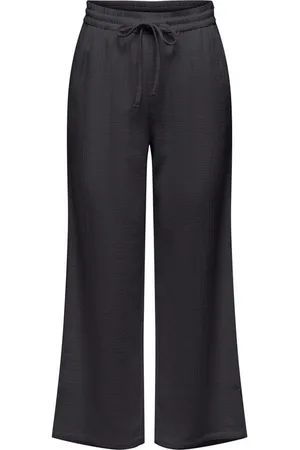 JACQUELINE DE YONG Stoffhose Palazzo Leinenhose mit weitem Bein und Kordelzug JDYTHEIS LIFE WIDE PANT WVN NOOS - Verkäufer: ARIZONAS