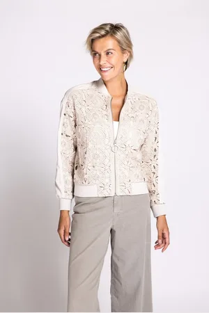 Zhrill Blouson BELL mit gestrickter-gehäkelter Front