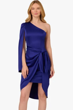 Adrianna Papell Abendkleid Side Knot Draped Dress Cocktail, Abend, MOB, Hochzeit, Anlass - Verkäufer: GoJungo GmbH