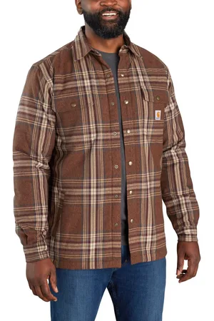 Carhartt Outdoorhemd Herren Langarmhemd Flannel Sherpa Lined Shirt - Verkäufer: Scholz Handelsgesellschaft mbH