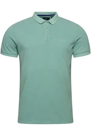 Superdry Poloshirt Herren Polo VINT DESTROY POLO Fresh Mint Türkis - Verkäufer: Fashioncode