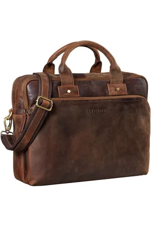 STILORD Laptoptasche "Hector" Große Business Ledertasche für Herren - Verkäufer: Leder