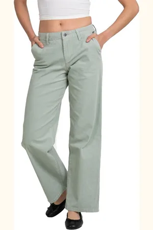 Reell Cordhose Women Kim Pant BC - Baby Cord Aqua Grey - Verkäufer: Melange-shop