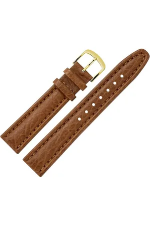 MARBURGER Uhrenarmband 18mm Leder Buffalo Prägung - Verkäufer: