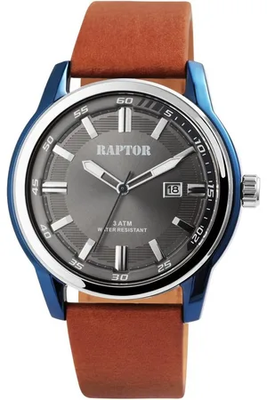 Raptor Quarzuhr Revex Herrenuhr "Revex" mit Echt Lederband - Verkäufer: Shaghafi GmbH