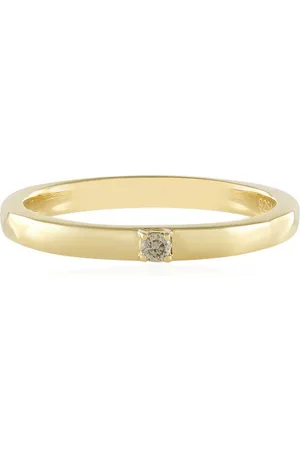 Cavill Diamantring Schicker Schokoladen-Diamant-Ring aus vergoldetem Silber (1-tlg) - Verkäufer: Juwelo Deutschland GmbH